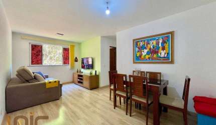 Apartamento com 2 dormitórios à venda, 54 m² por R$ 295.000,00 - Ermitage - Teresópolis/RJ