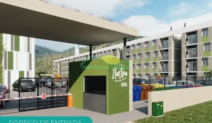 Apartamento Garden 2 Dormitórios, Financiável à venda em  São Sebastião, Palhoça, Santa Catarina