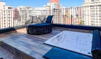 Cobertura com 2 dormitórios à venda, 129 m² por R$ 1.820.000,00 - Perdizes - São Paulo/SP