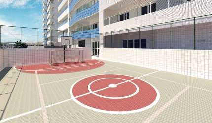 Apto de 2 Dorm c/1 suite, SACADA GOURMET, LAZER COMPLETO. 80 M? de area util. Bairro; OCIAN.