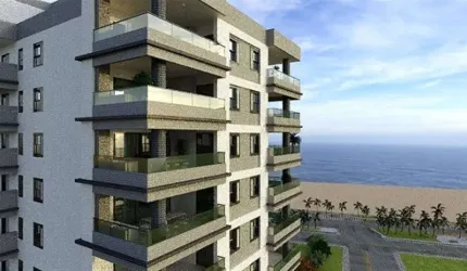 Apto de 3 Dorm c/ 3 SUÍTES, 2 VAGAS, VISTA MAR, 142,80 m² de área útil. Bairro: Aviação.