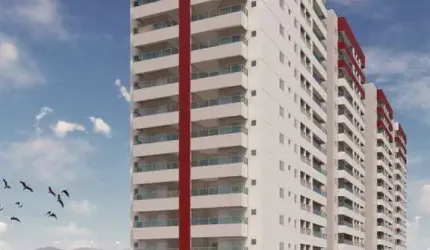 Apto de 2 dorm, c/ 1 suíte,  FRENTE MAR, sacada gourmet, 79 m² de área útil. Bairro: CAIÇARA.