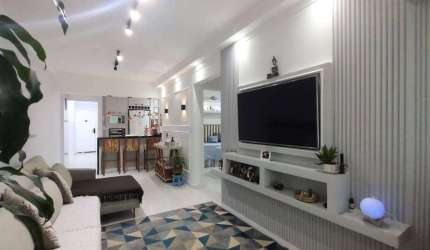 Apto de 2  Dorm sendo 1 suite, C/ SACADA GOURMET, 74,50 m? de area util. Bairro: BOQUEIRAO.
