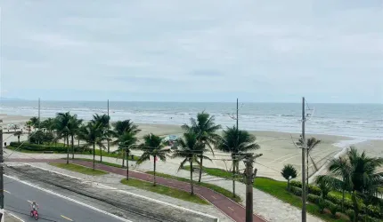 Apto de 2 dorm c/ 1 suíte, PRÉDIO FRENTE MAR, sacada, 88,00 m² de área útil, Bairro: MARACANÃ.
