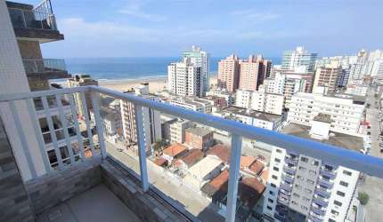 COBERTURA de 3 Dorm c/ SUÍTES, VISTA MAR, 128,12 m² de área útil. BAIRRO: GUILHERMINA.