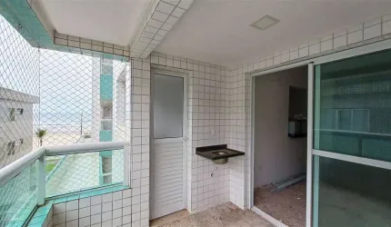 Apto de 2 Dorm c/ 1 SUÍTE, VISTA MAR, 70 m² de área útil. Bairro: JARDIM REAL.