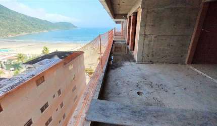 Apto de 3 Dorm c/ 3 SUÍTES, VISTA MAR, 132,52 m² de área útil. BAIRRO: CANTO DO FORTE.