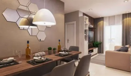 Apto de 2 Dorm c/ 1 suíte, sacada, LAZER DE CLUBE,  57 m² de área útil. Bairro: BOQUEIRÃO.
