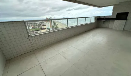 Apto de 3 Dorm c/ 1 SUÍTE, 2 VAGAS, FRENTE MAR, 118 m² de área útil. BAIRRO: CAIÇARA.
