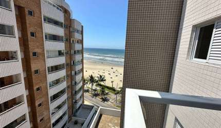 Apto de 1 Dorm c/ SUÍTE, VISTA MAR, 53,58 m² de área útil. Bairro: JARDIM REAL.