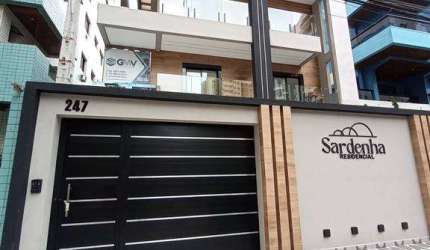 CASA TRIPLEX c/ 2 Dorm sendo 2 SUÍTES, PISCINA, 111 m² de área útil. BAIRRO: CANTO DO FORTE.