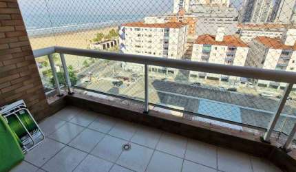 Apto de 2 Dorm c/ SUÍTE, AMPLA VISTA MAR, 75 m² de área útil. BAIRRO: BOQUEIRÃO.