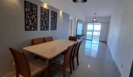 Apto de 3 Dorm c/ 1 SUÍTE, Prédio frente mar, 2 vagas, 93,17m² de área útil. BAIRRO: FLORIDA.
