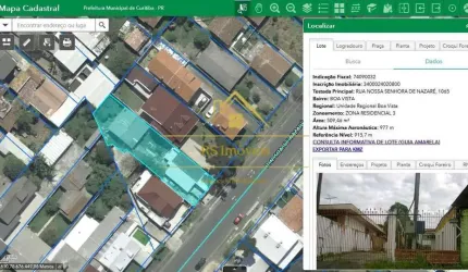 Terreno com 509m² a venda no Boa Vista