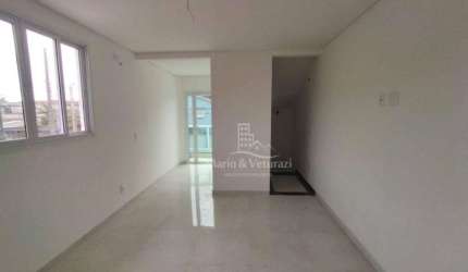 Casa sobreposta superior com 2 dormitórios à venda, 110 m² por R$ 490.000,00 - Vila Santa Rosa - Guarujá/SP