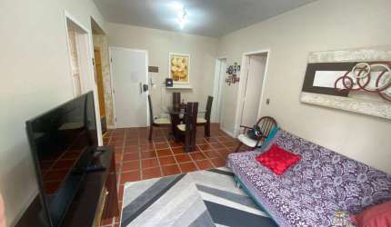 Apartamento com 1 dormitório, 56 m² - venda por R$ 225.000,00 ou aluguel por R$ 2.200 (Pacote) - Enseada - Guarujá/SP