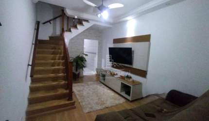 Sobrado com 2 dormitórios à venda, 66 m² por R$ 300.000,00 - Jardim Santana (Vicente de Carvalho) - Guarujá/SP