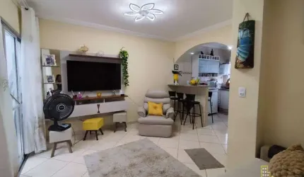 Sobrado em condomínio com 2 dormitórios à venda, 59 m² por R$ 390.000,00 - Jardim Las Palmas - Guarujá/SP