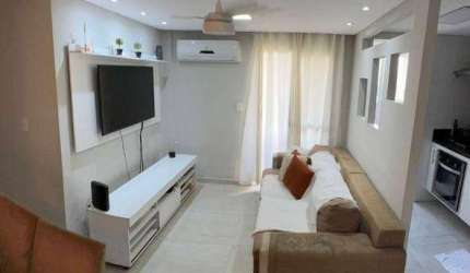 Apartamento com 2 dormitórios à venda, 54 m² por R$ 320.000,00 - Jardim dos Pássaros - Guarujá/SP