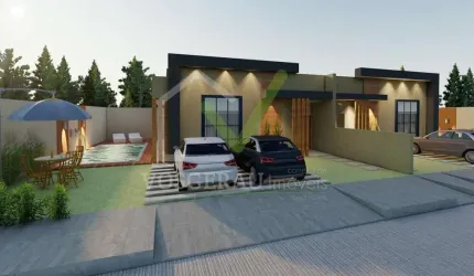 Casa para Venda em Matinhos, Balneário Gaivotas, 3 dormitórios, 1 suíte, 1 banheiro, 1 vaga