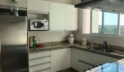 Apartamento em Indaiatuba, Edifício Atena com 4 quartos sendo 2 suítes - 190 m²