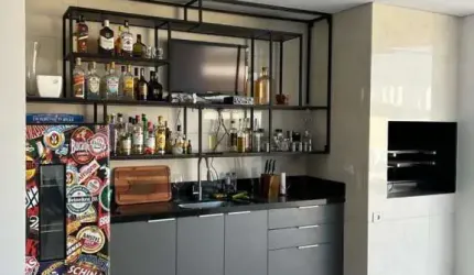 Casa Sobrado em Indaiatuba, Condomínio Residencial Milano, com 4 suítes - 304 m²