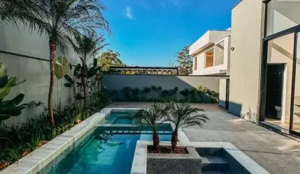 Casa de condomínio em Indaiatuba, Condomínio Helvétia Park com 3 suítes - 305 m²