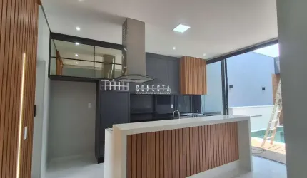 Casa Térrea em Indaiatuba, Condomínio Mantova- 3 quartos, 1 suíte - 140 m²