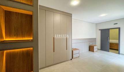 Casa Térrea em Indaiatuba, Condomínio Gran Reserve com 3 suítes - 140 m²
