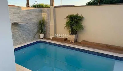 Casa Térrea em Indaiatuba, Jd. Olimpia com 2 dormitórios - 139 m²