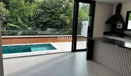 Casa Térrea em Indaiatuba, Condomínio Jardins Di Roma com 3 suítes - 260 m²