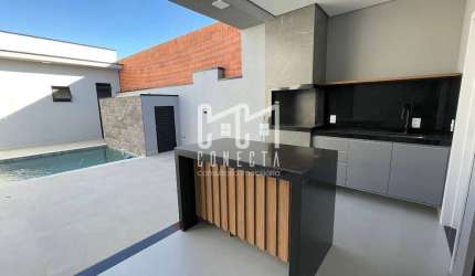Casa Térrea em Indaiatuba, Condomínio Maria Cândida com 3 suítes - 193 m²