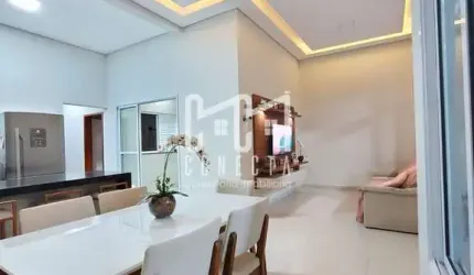 Casa Térrea, Jd. Nova Veneza - 3 dormitórios com 1 suíte - 130m²