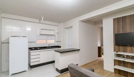 Apartamento com 1 dormitório para alugar, 46 m² por R$ 2.633,23/mês - Centro - Curitiba/PR