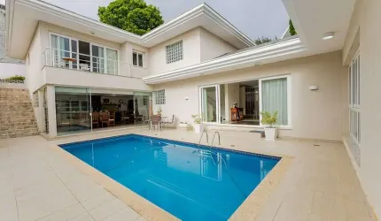 Casa com 4 dormitórios para alugar, 501 m² por R$ 17.528,30/mês - Taboão - Curitiba/PR