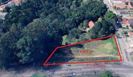 Terreno à venda, 3023 m² por R$ 5.000.000,00 - Santa Felicidade - Curitiba/PR