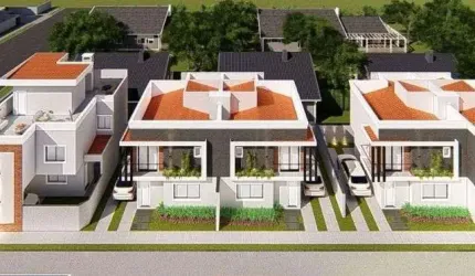 Sobrado com 3 dormitórios à venda, 87 m² por R$ 549.000,00 - Xaxim - Curitiba/PR