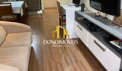 Apartamento à venda 3 quartos 1 suíte Vista Valparaiso Vila Valparaíso Santo André 555.000,00