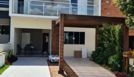 Sobrado à venda, COM TRÊS DORMITÓRIOS , SENDO UMA SUÍTE , LINDA PISCINA COM HIDROMASSAGEM, COND. JA