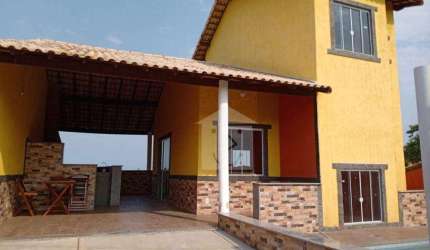 Casa com 4 dormitórios à venda, 190 m² por R$ 470.000,00 - Jacaroá - Maricá/RJ