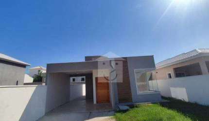 Casa com 2 dormitórios à venda, 82 m² por R$ 420.000 - Pindobas - Maricá/RJ