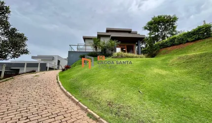 CASA ALTO PADRÃO COM VISTA PARA  LAGOA CENTRAL NO CONDOMÍNIO BOULEVARD