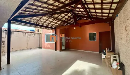 CASA COM 03 QUARTOS NO BAIRRO NOVO SANTOS DUMONT - LAGOA SANTA