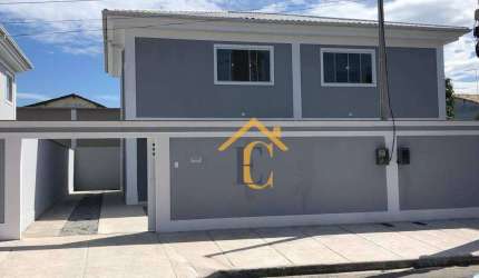 Casa com 3 dormitórios à venda, 108 m² por R$ 525.000,00 - Jardim Mariléa - Rio das Ostras/RJ