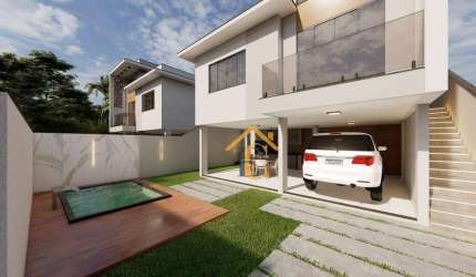 Casa com 3 dormitórios à venda, 120 m² por R$ 515.000,00 - Colinas - Rio das Ostras/RJ