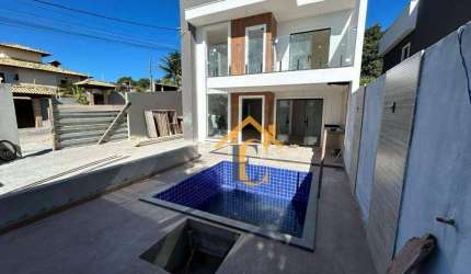 Casa com 4 dormitórios à venda, 140 m² por R$ 800.000,00 - Colinas - Rio das Ostras/RJ