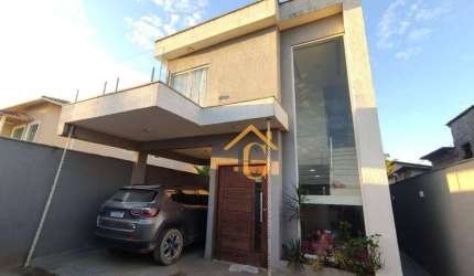 Casa com 4 dormitórios à venda, 160 m² por R$ 550.000 - Verdes Mares - Rio das Ostras/RJ