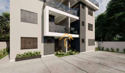 Apartamento com 2 dormitórios à venda, 61 m² por R$ 320.000 - Atlântica - Rio das Ostras/RJ