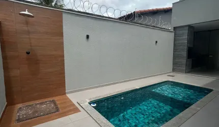Linda casa recém construída no Bairro Jardim Patrícia