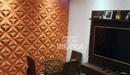 Apartamento com 2 dormitórios à venda, 48 m² por R$ 218.000,00 - Nova Espirito Santo - Valinhos/SP